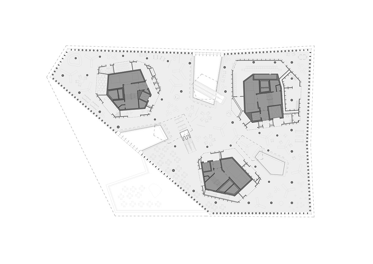 Atelier Oslo and Lundhagem complete Deichman Library with protruding volume in Oslo