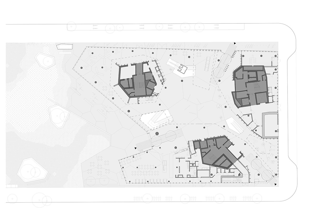 Atelier Oslo and Lundhagem complete Deichman Library with protruding volume in Oslo