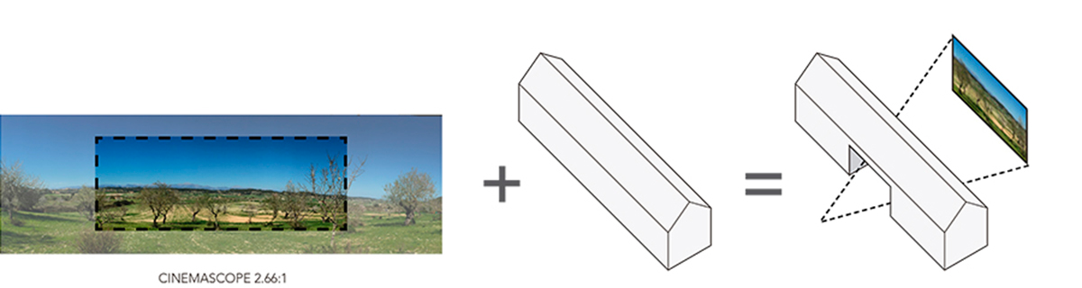 OHLAB's rural villa in Mallorca allows guests to frame natural surrounding under wattle pergola