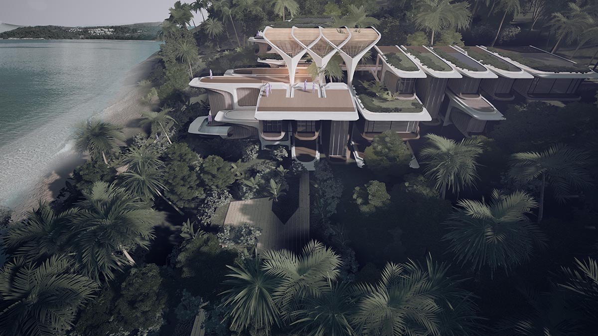 Zaha Hadid Architects designs residences made of modular system with sustainable timber in Honduras