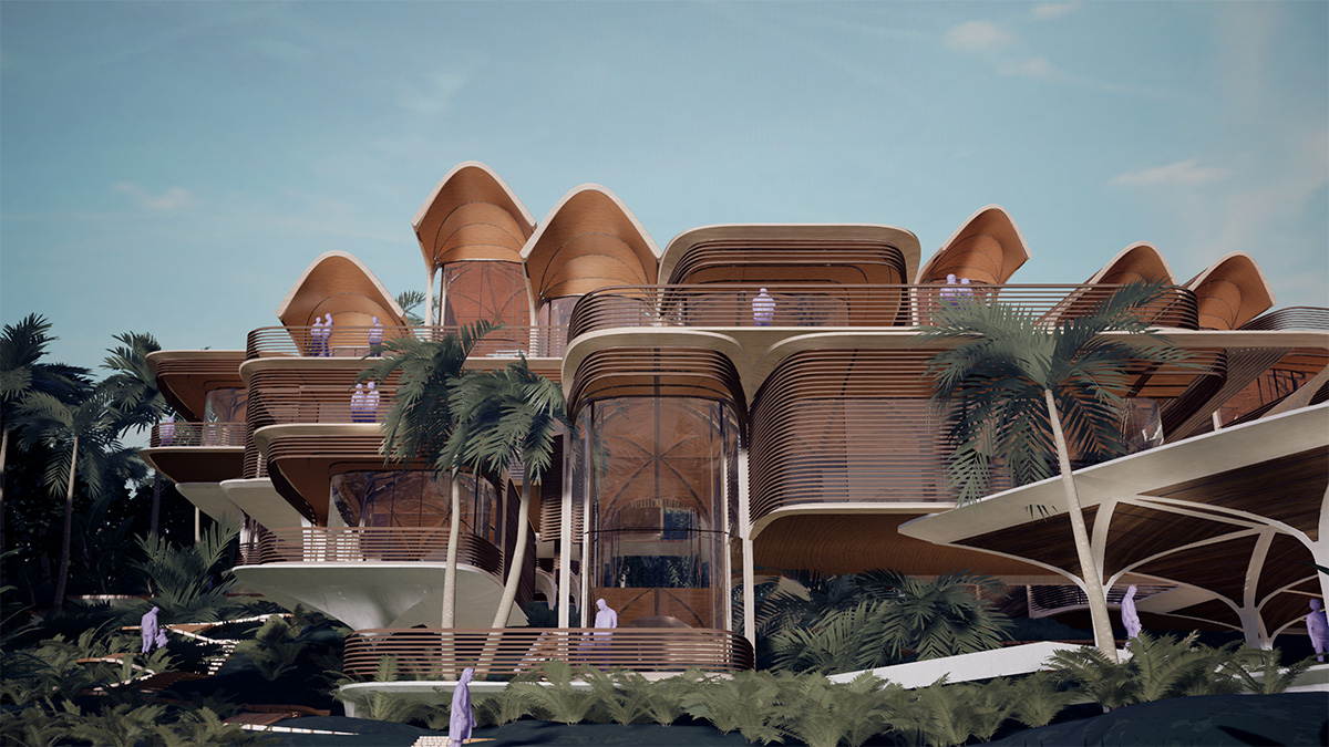 Zaha Hadid Architects designs residences made of modular system with sustainable timber in Honduras