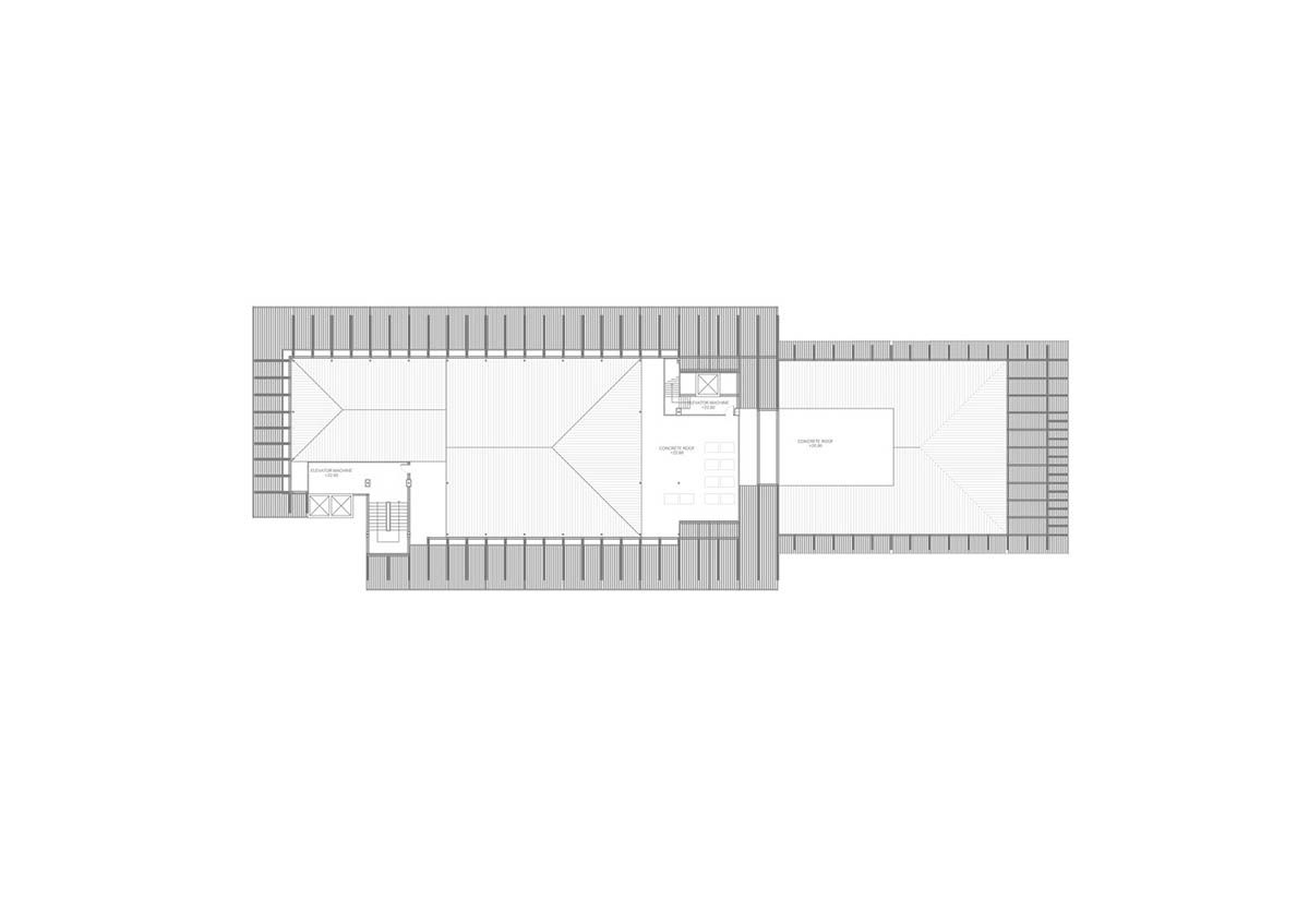 ACA Architects combines vertical timber screens with cantilevered aluminum screens for Thai resort