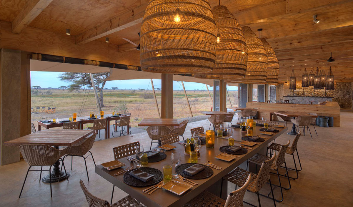 Newly refurbished guest cabin covered by tent provides wildlife experience in Tanzania’s Serengeti