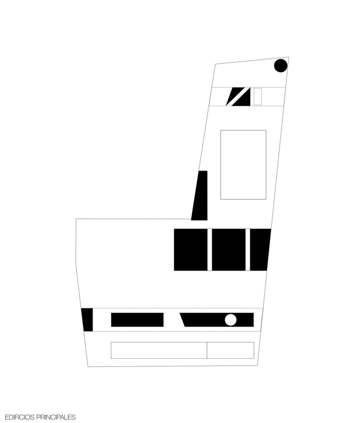 This gridded hotel made from pigmented concrete and volcanic stone sits on rugged terrain in Mexico