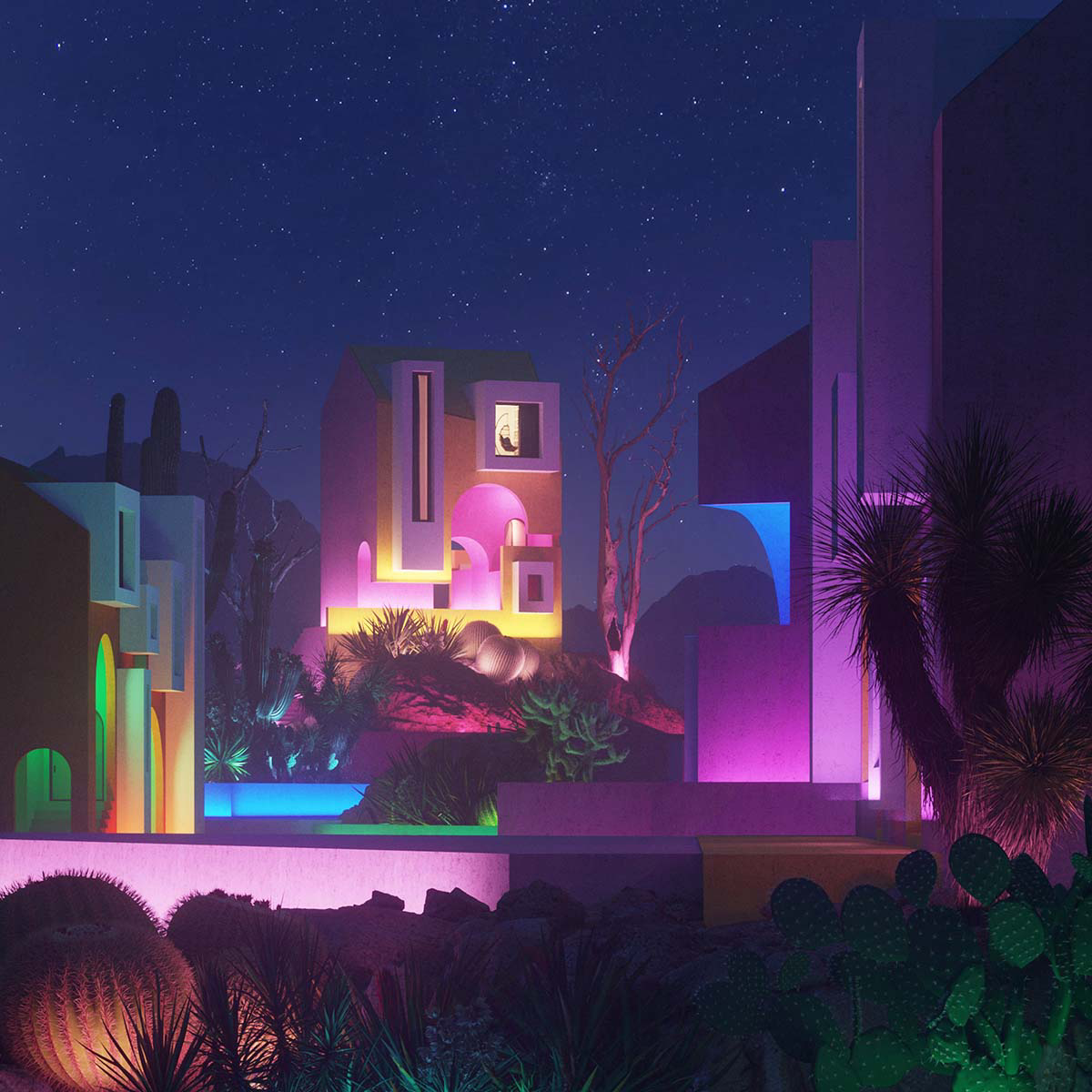 Art Village envisioned as cartoon-like place where people enjoy and don't feel in self-isolation