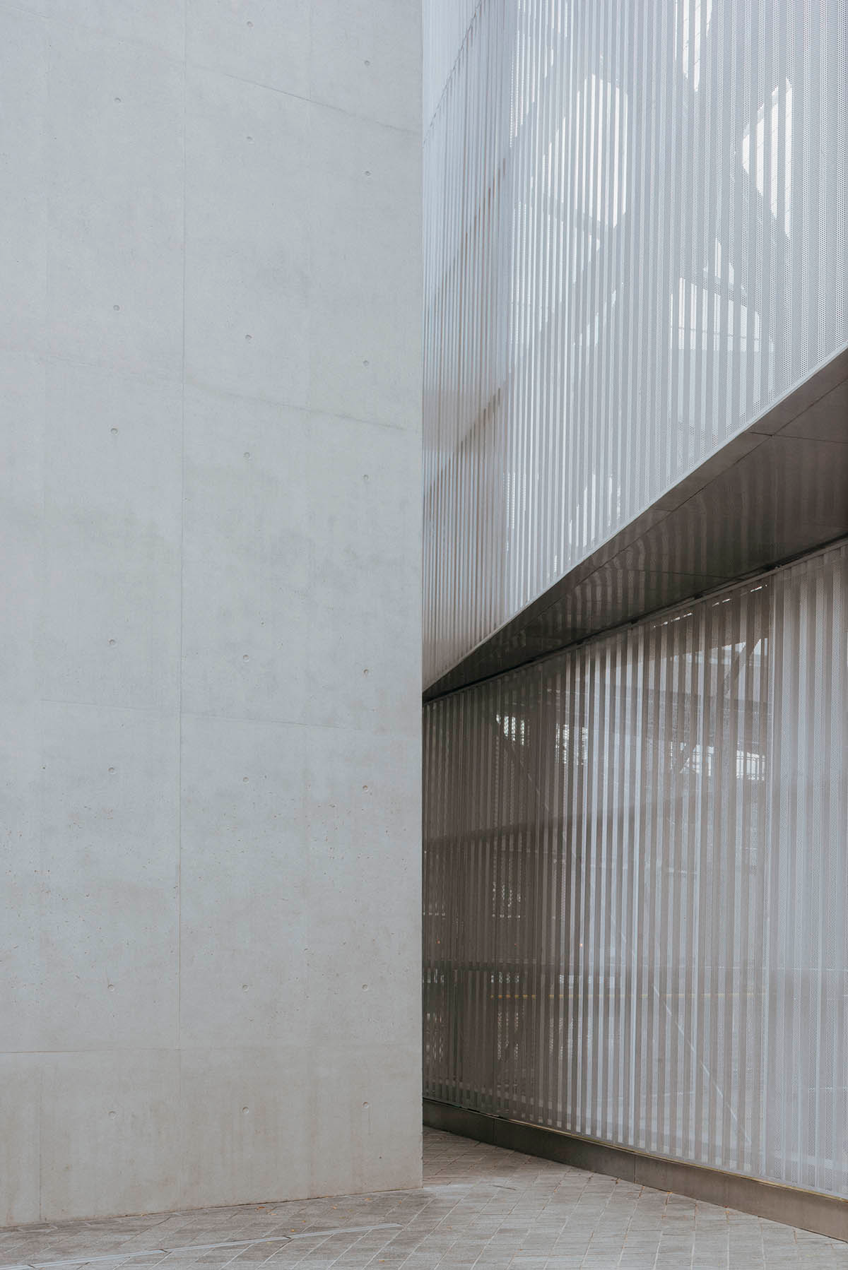 Neiheiser Argyros creates sculptural screen that camouflages London's underground vents