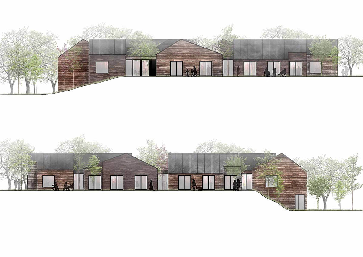 WE Architecture unveils its competition entry for Trygfondens Familyhouse for Denmark