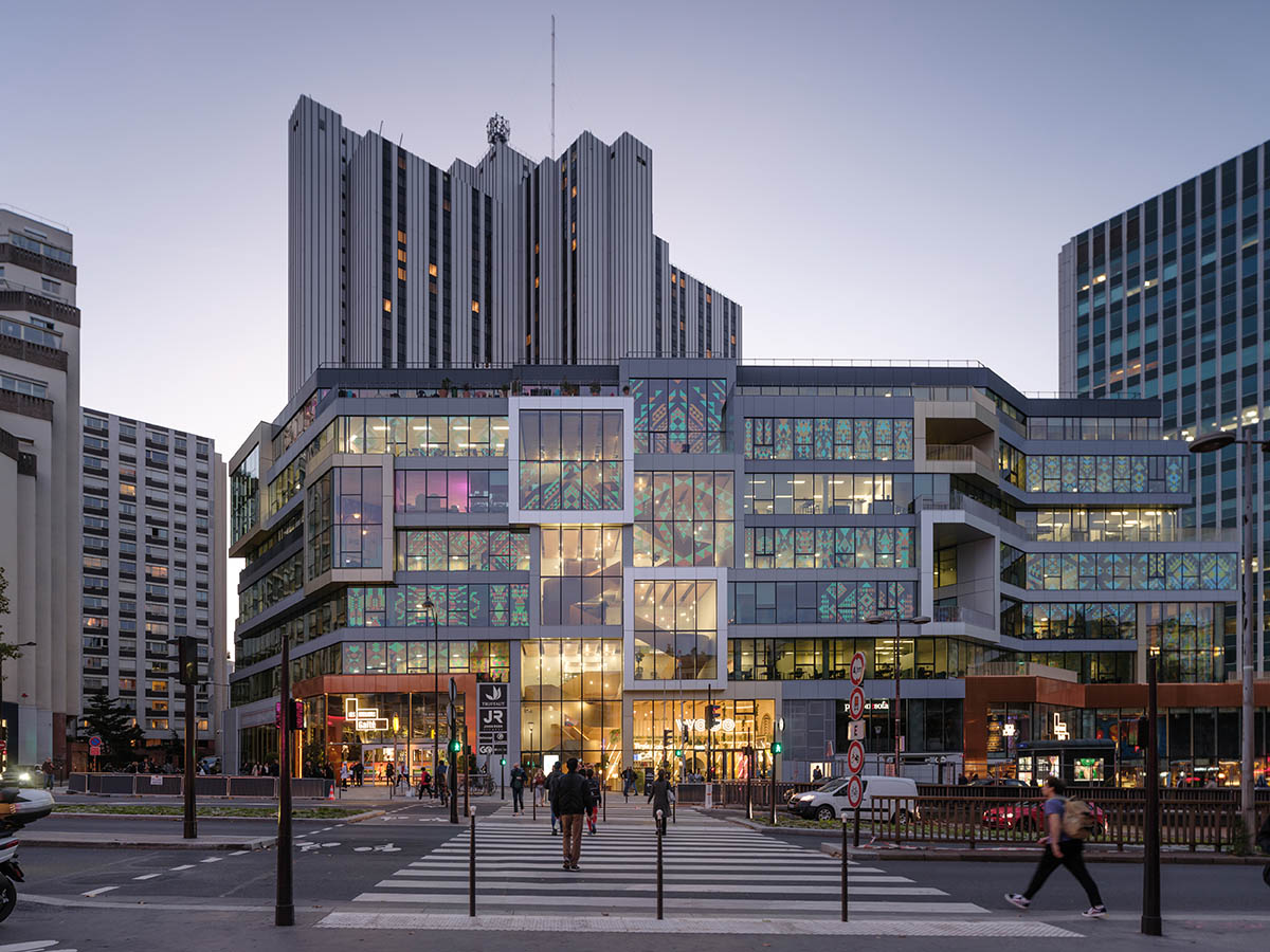 MVRDV completes transformation of Paris' 1970s mixed-use block in Paris