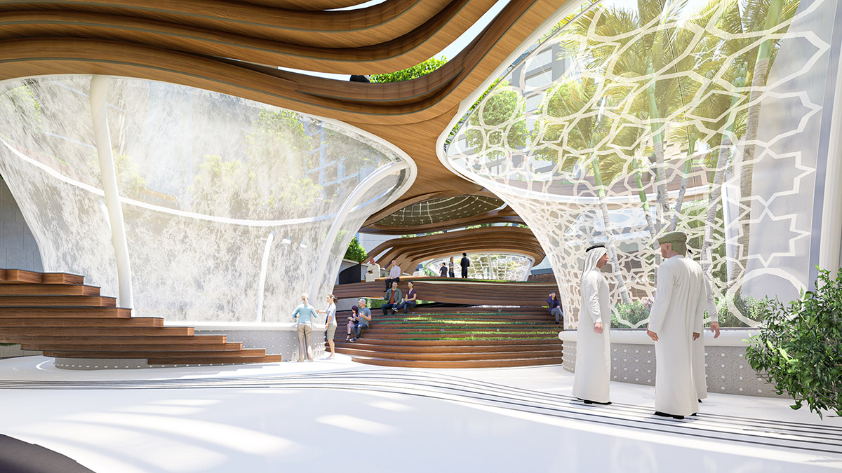 Reparametrize Studio re-generates smart outdoor urban spaces for extreme climates in Abu Dhabi