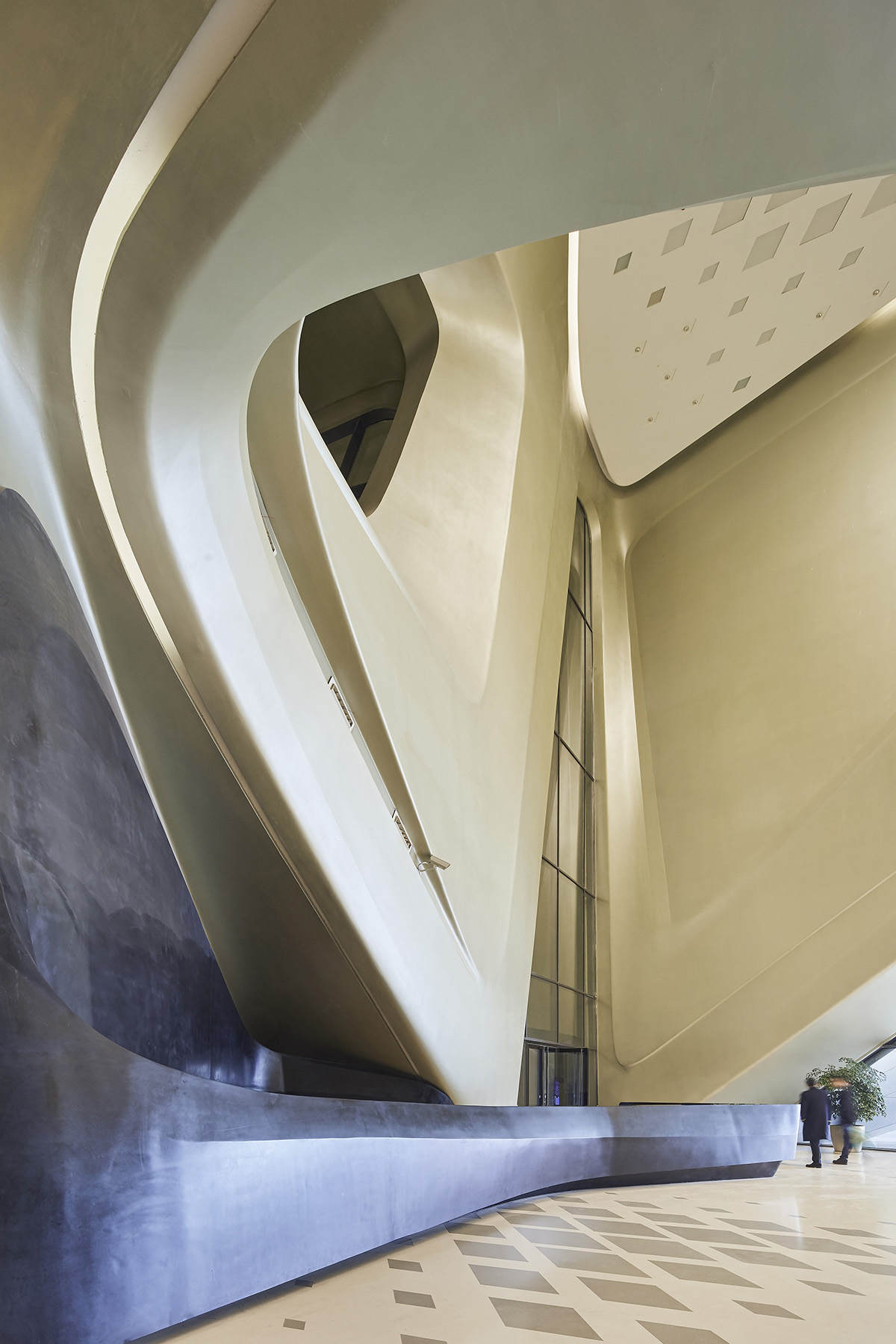 Zaha Hadid Architects completes Nanjing International Youth Cultural Centre in China