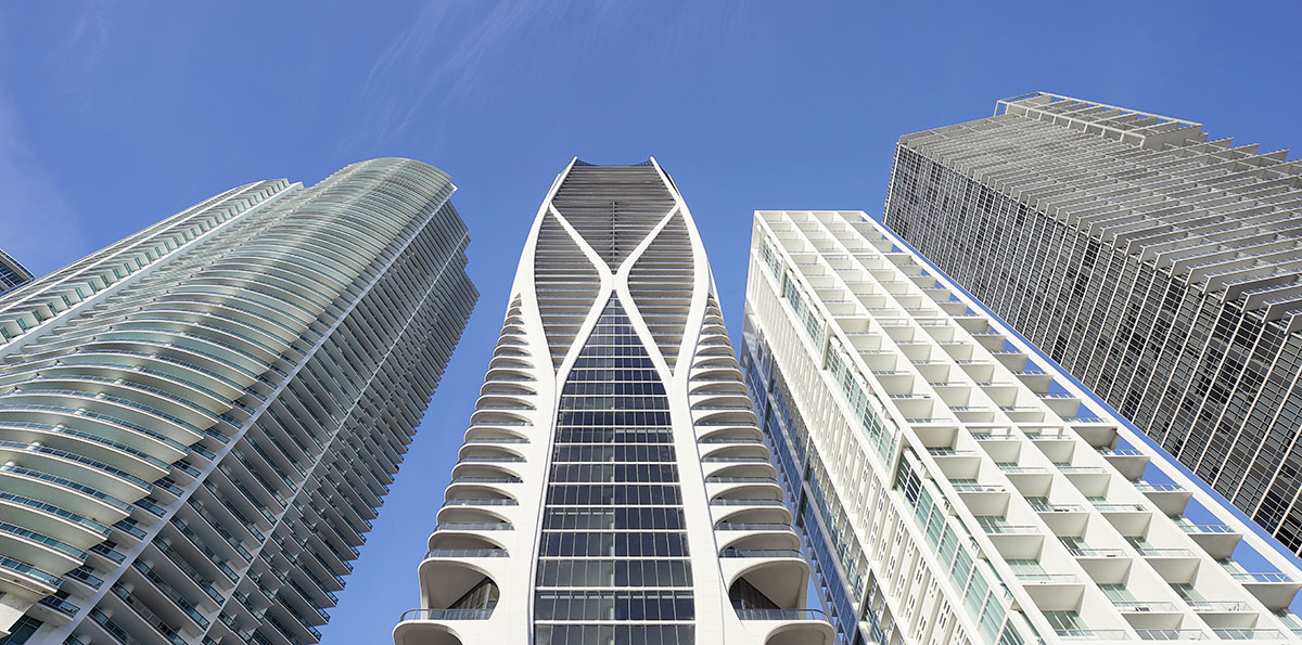 Zaha Hadid Architects' One Thousand Museum photographed by Hufton+Crow