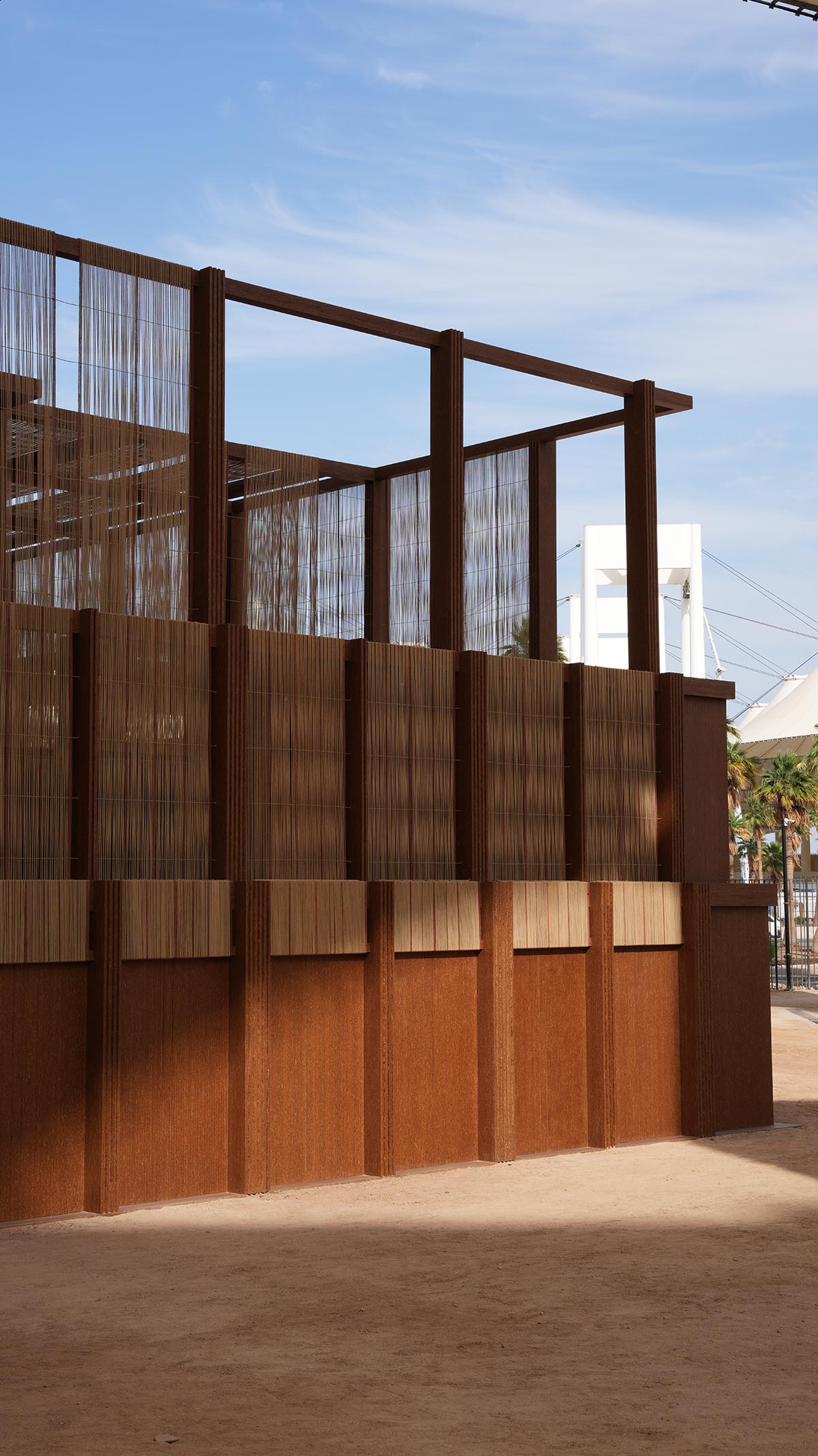 EAST Architecture brings AlMusalla installation to the Bukhara Biennial in Uzbekistan