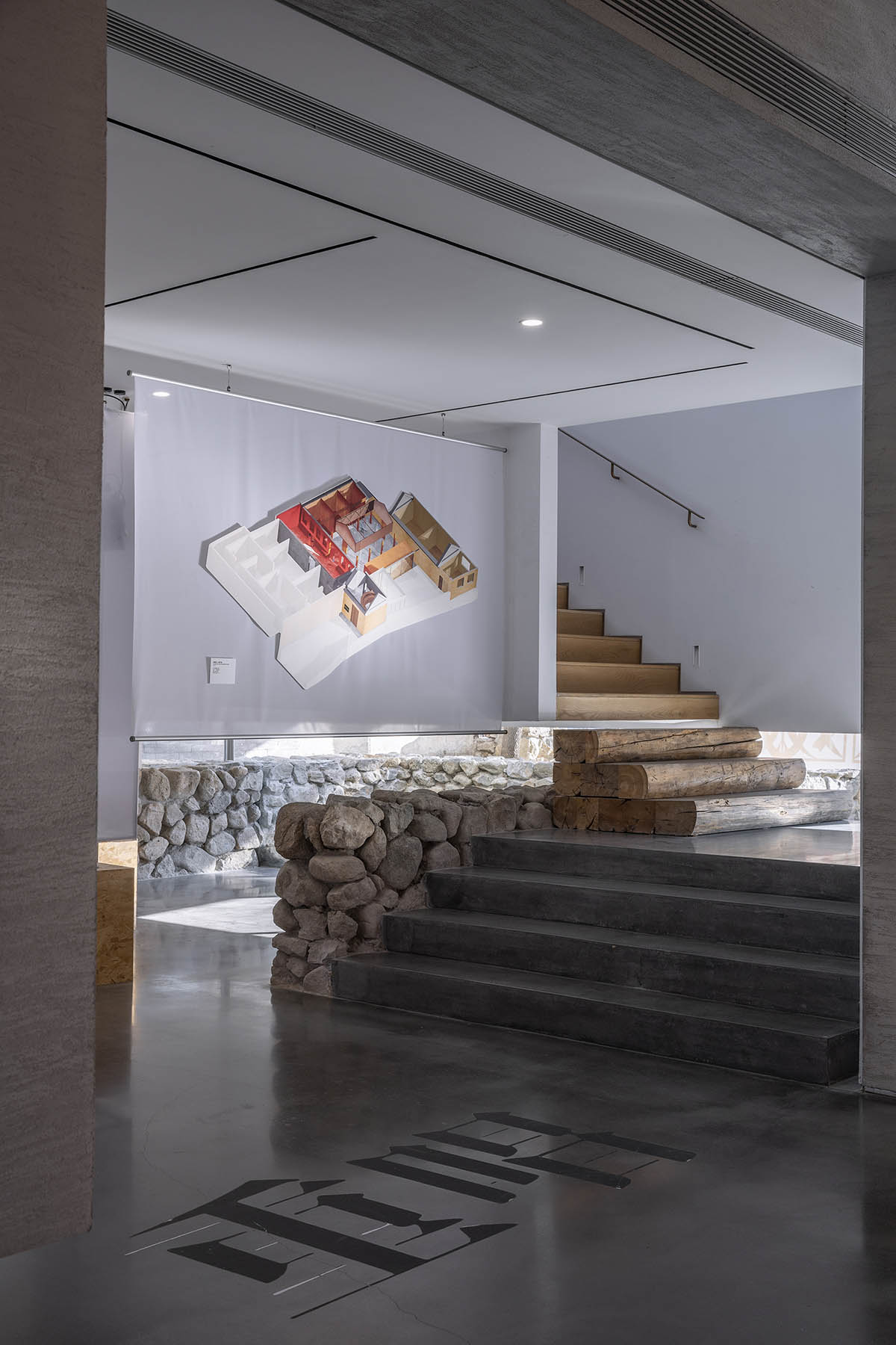 llLab. converts old house into an exhibition space, Village Opera, in rural Beigou Village, Beijing 