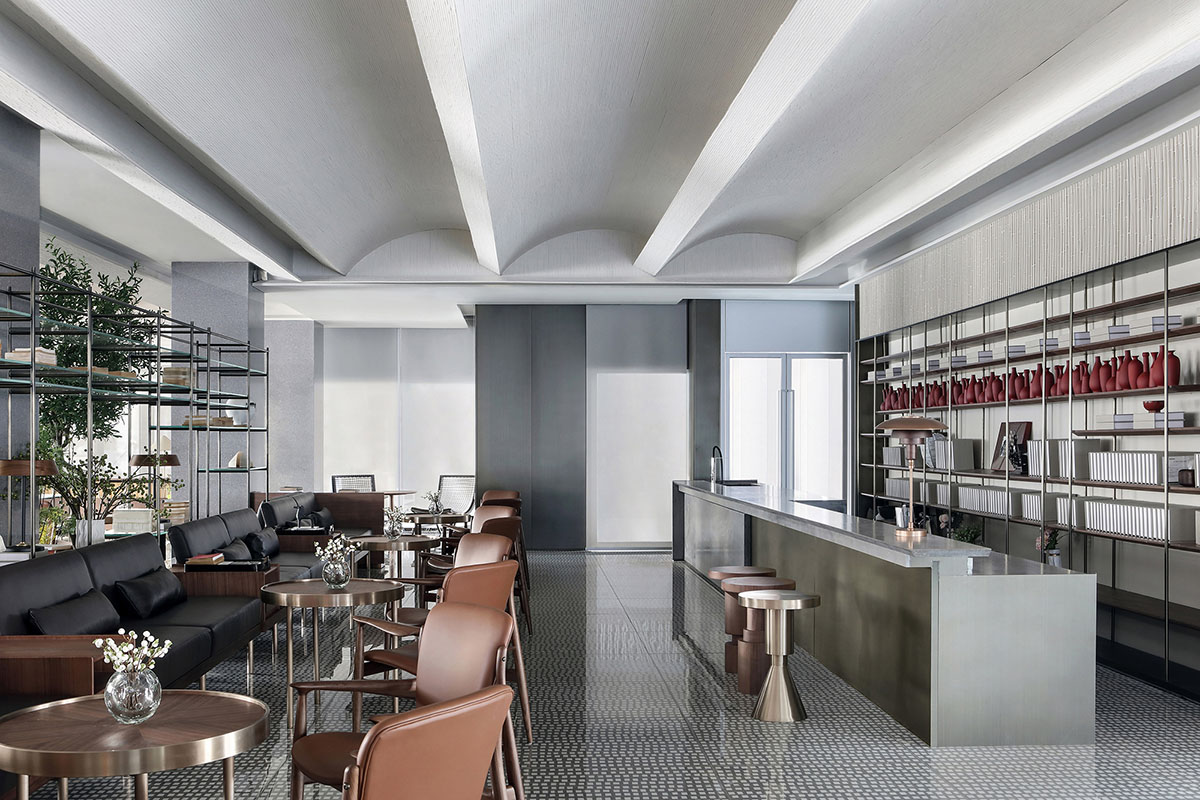 Waterfrom Design completes sales and reception center in Fuzhou, China