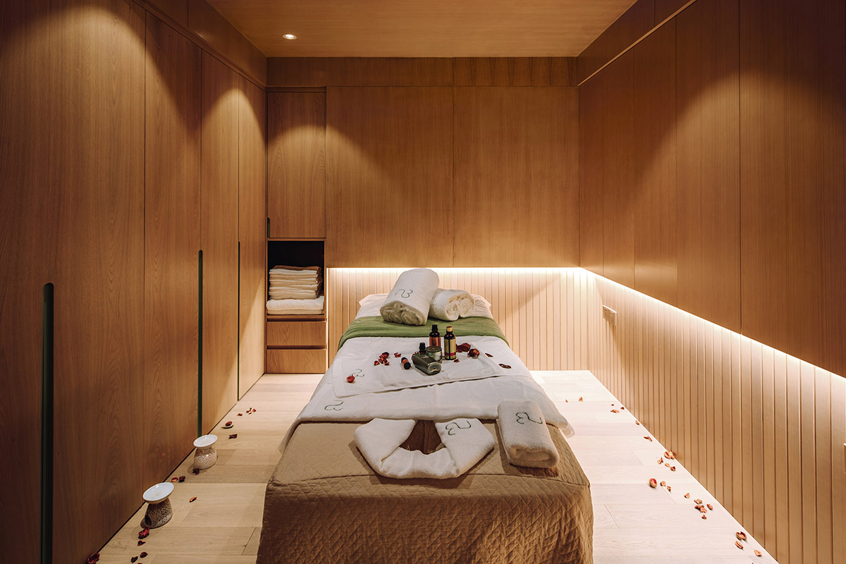 Studio DOTCOF creates cave-like interior spaces for a beauty salon in Shanghai