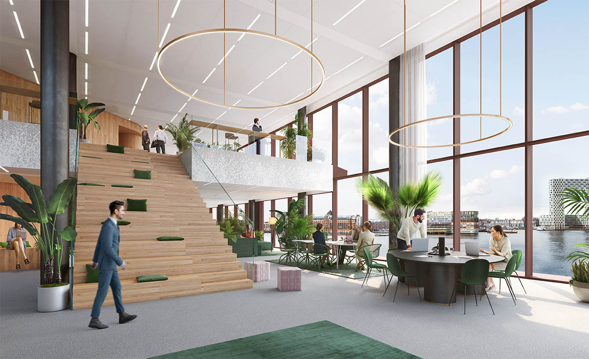 Powerhouse Company reveals design for new mixed-use building in Amsterdam 