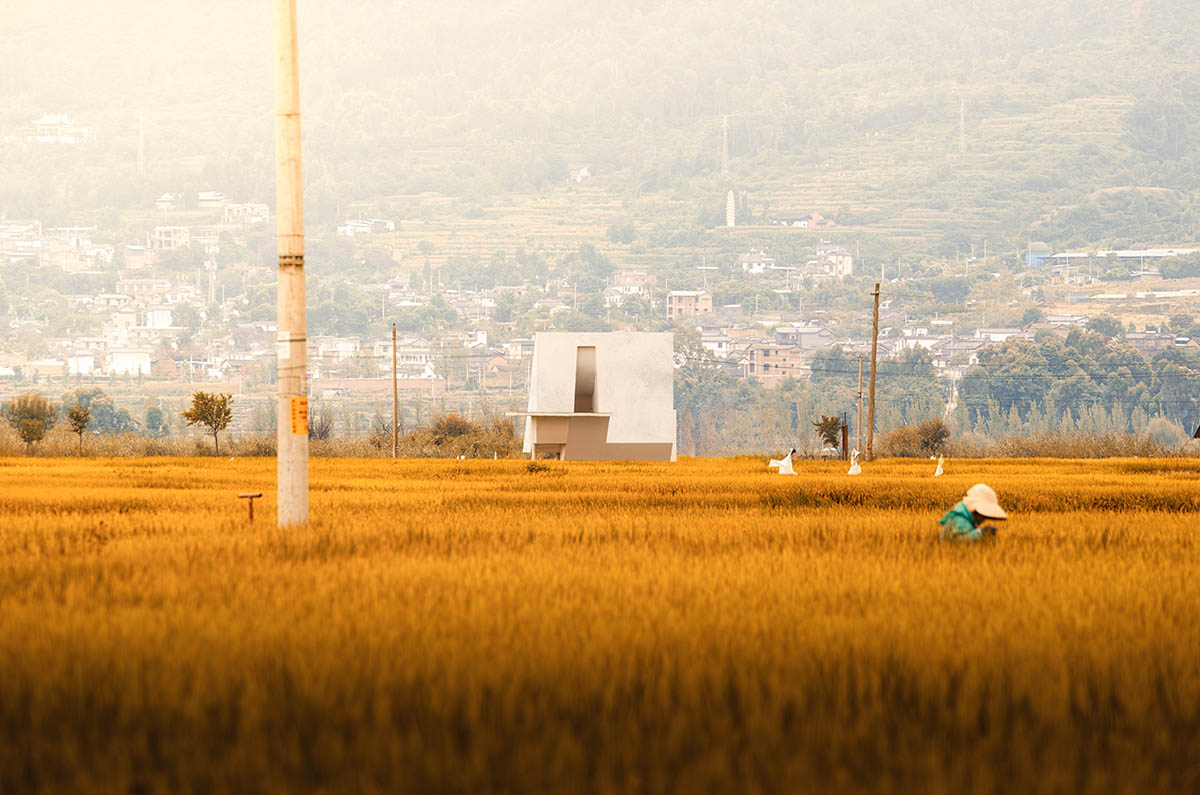 Cultural elements of local villages are translated into a pumping station by LIN architecture