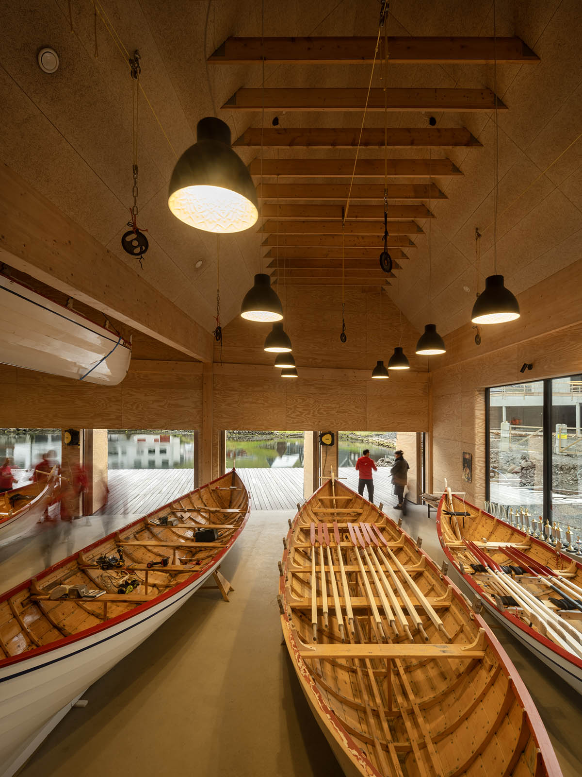 Klaksvik Row Club by Henning Larsen pays homage to Faroe Islands' traditional architecture
