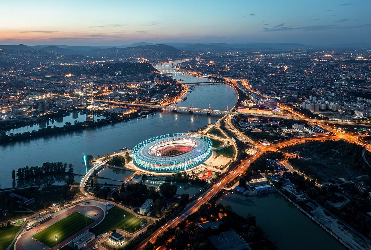 Napur Architect completes sustainable National Athletics Centre in Budapest