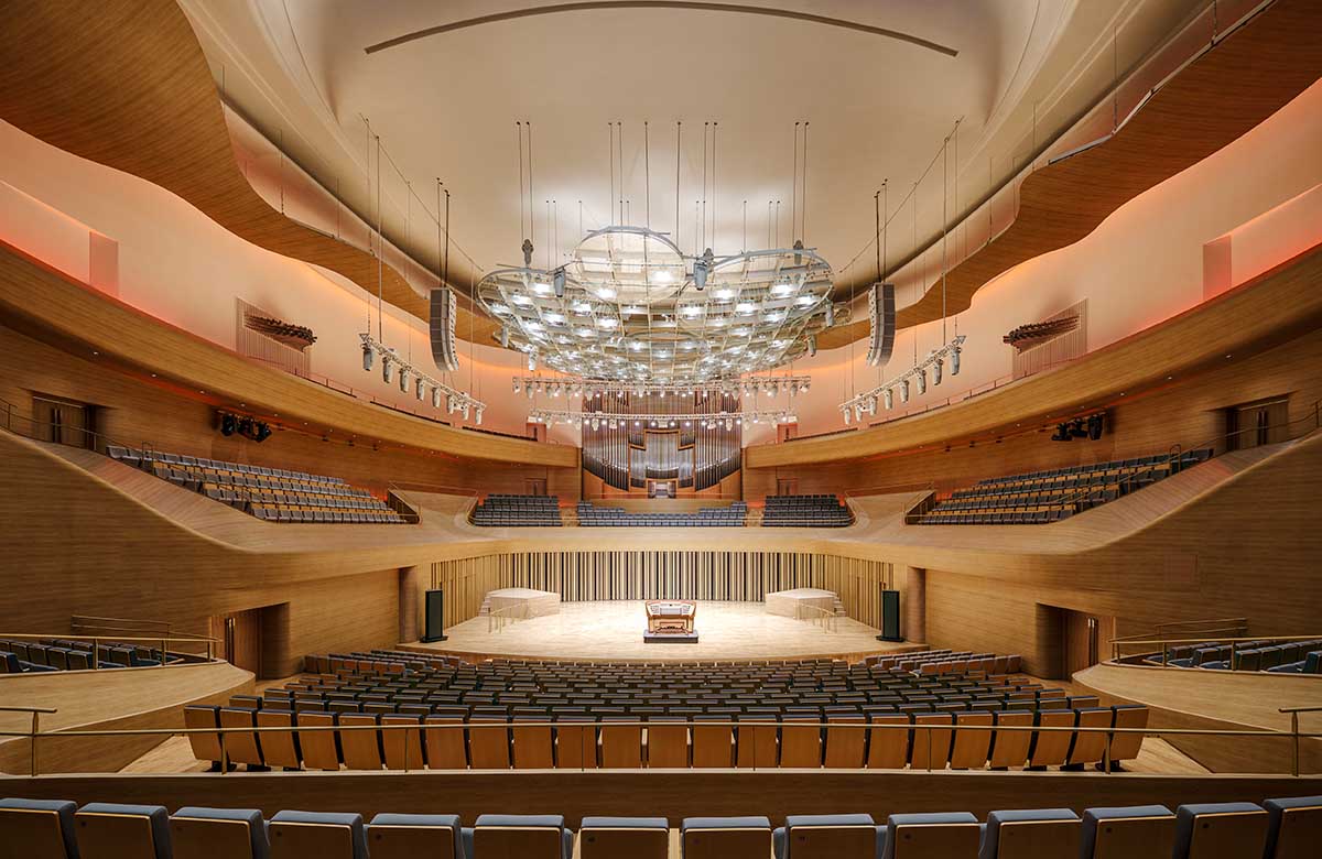 Schmidt Hammer Lassen and Perkins&Will complete Beijing Performing Arts Centre