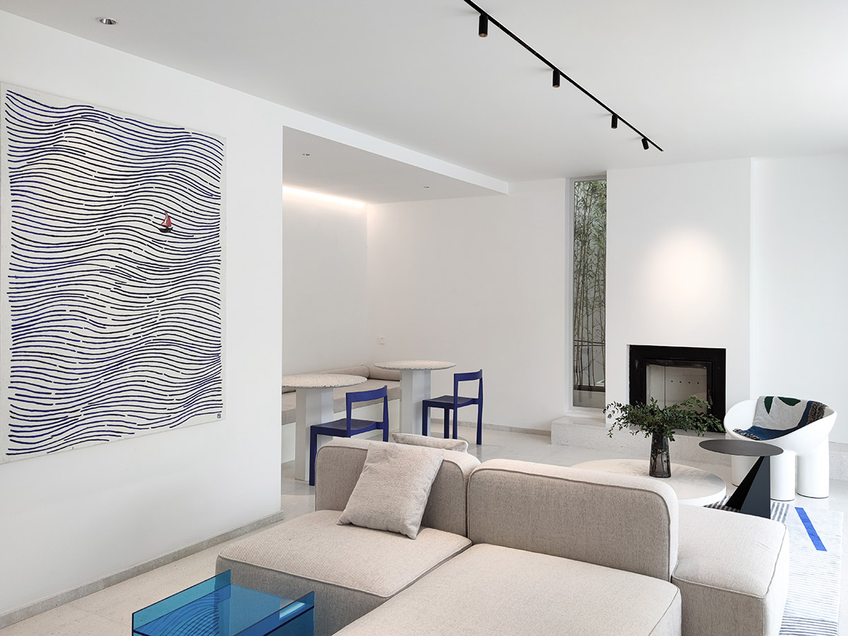 LQS Architects built boutique hotel featuring three-dimensional cut in Zhejiang Province