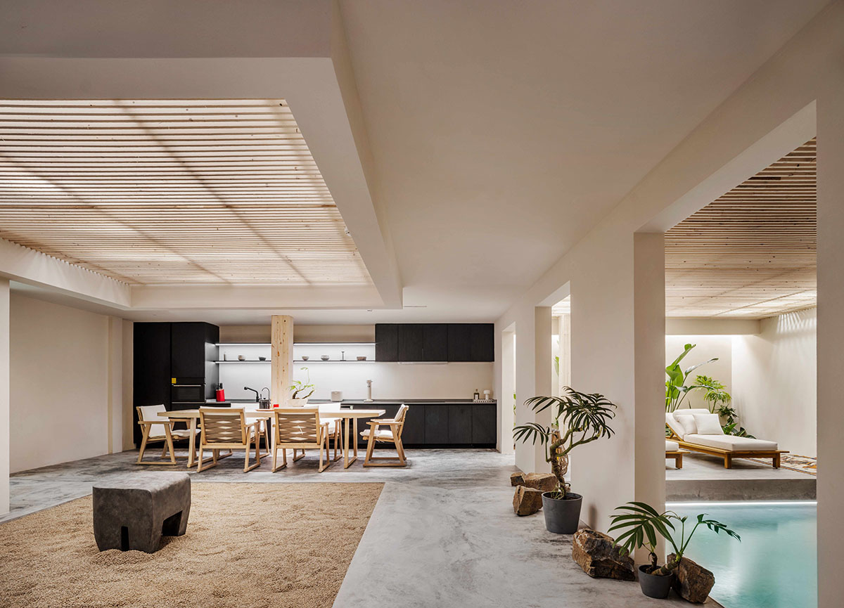 MIAOJUE Design Studio creates resort-like office space where nature, art and work converge in Beijing