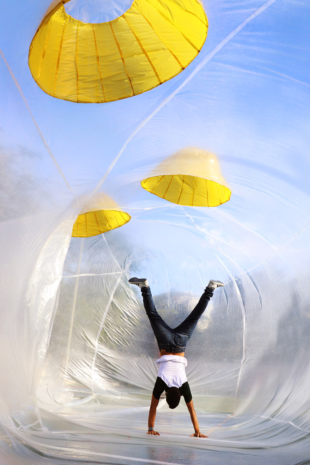 Corhuila University students in Colombia installed Artificial Topographies developed with 3D modeling