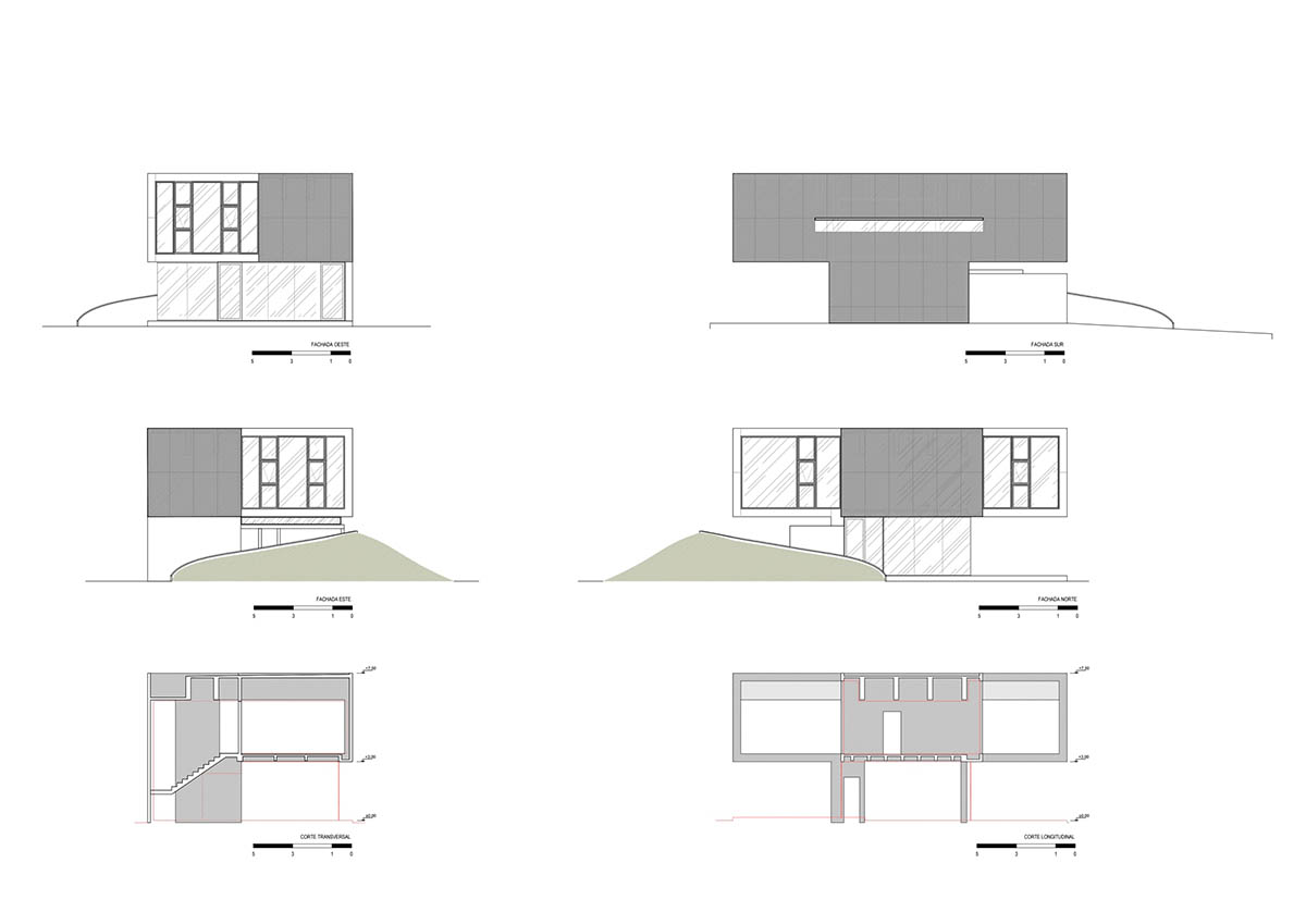 Brigati Polak Arquitectos completes Argentinian residence as detached from the existing slope