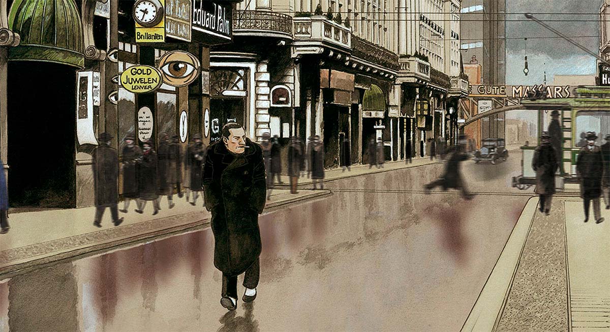 Mies van der Rohe's work and life narrated in graphic novel by Agustín Ferrer Casas