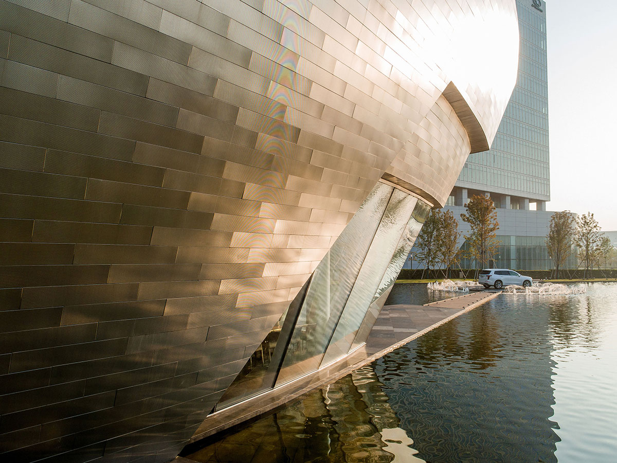 Gensler redefines Cadillac House in Shanghai with a sleek silhouette and magnetic personality