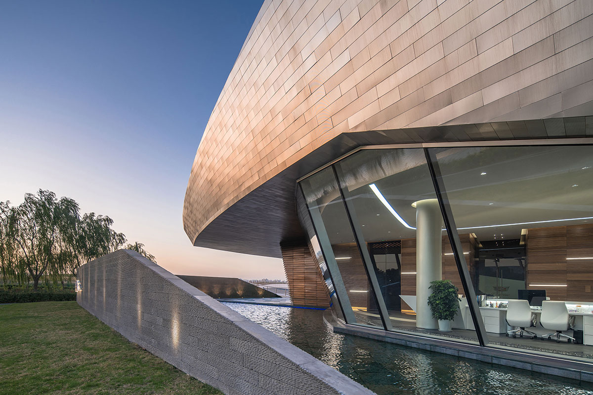 Gensler redefines Cadillac House in Shanghai with a sleek silhouette and magnetic personality