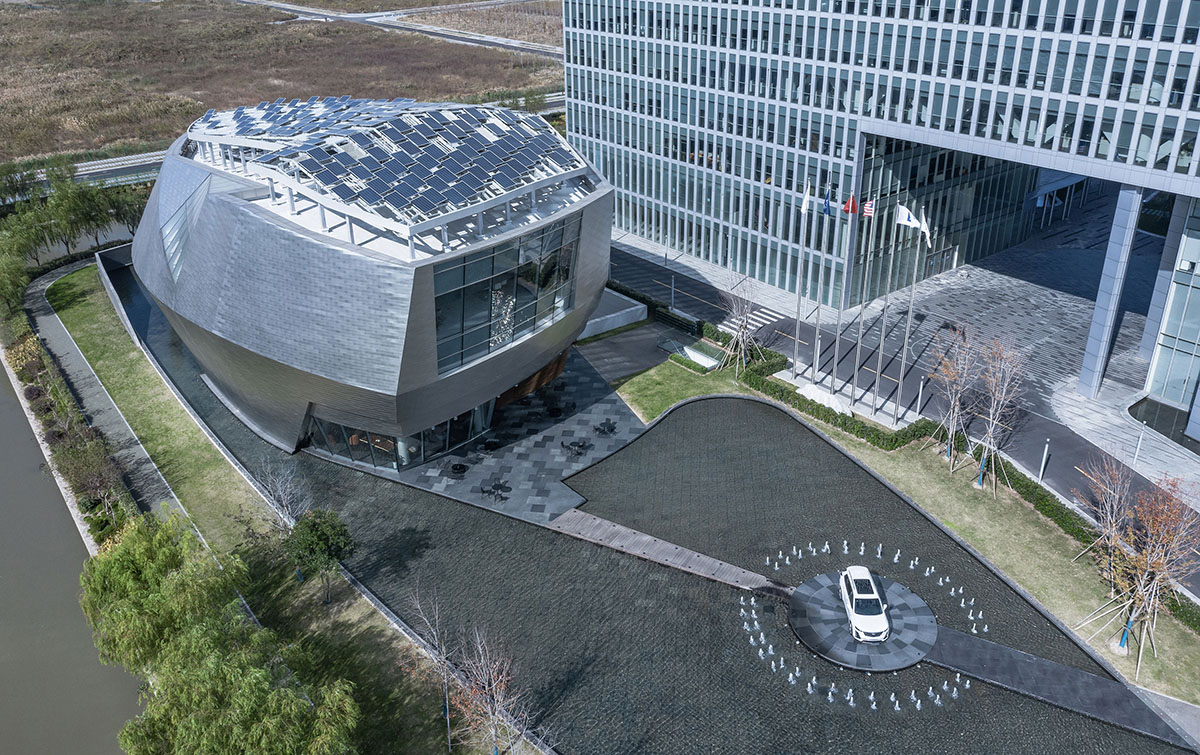 Gensler redefines Cadillac House in Shanghai with a sleek silhouette and magnetic personality