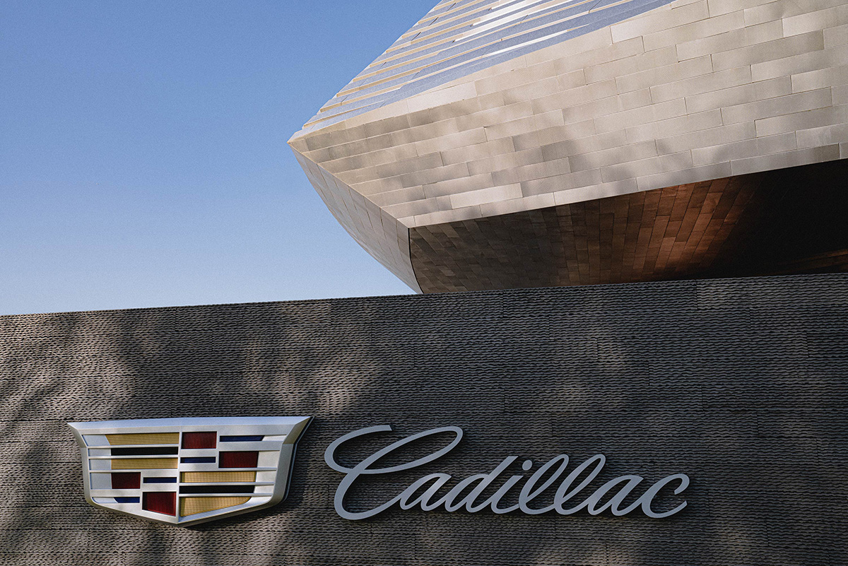 Gensler redefines Cadillac House in Shanghai with a sleek silhouette and magnetic personality