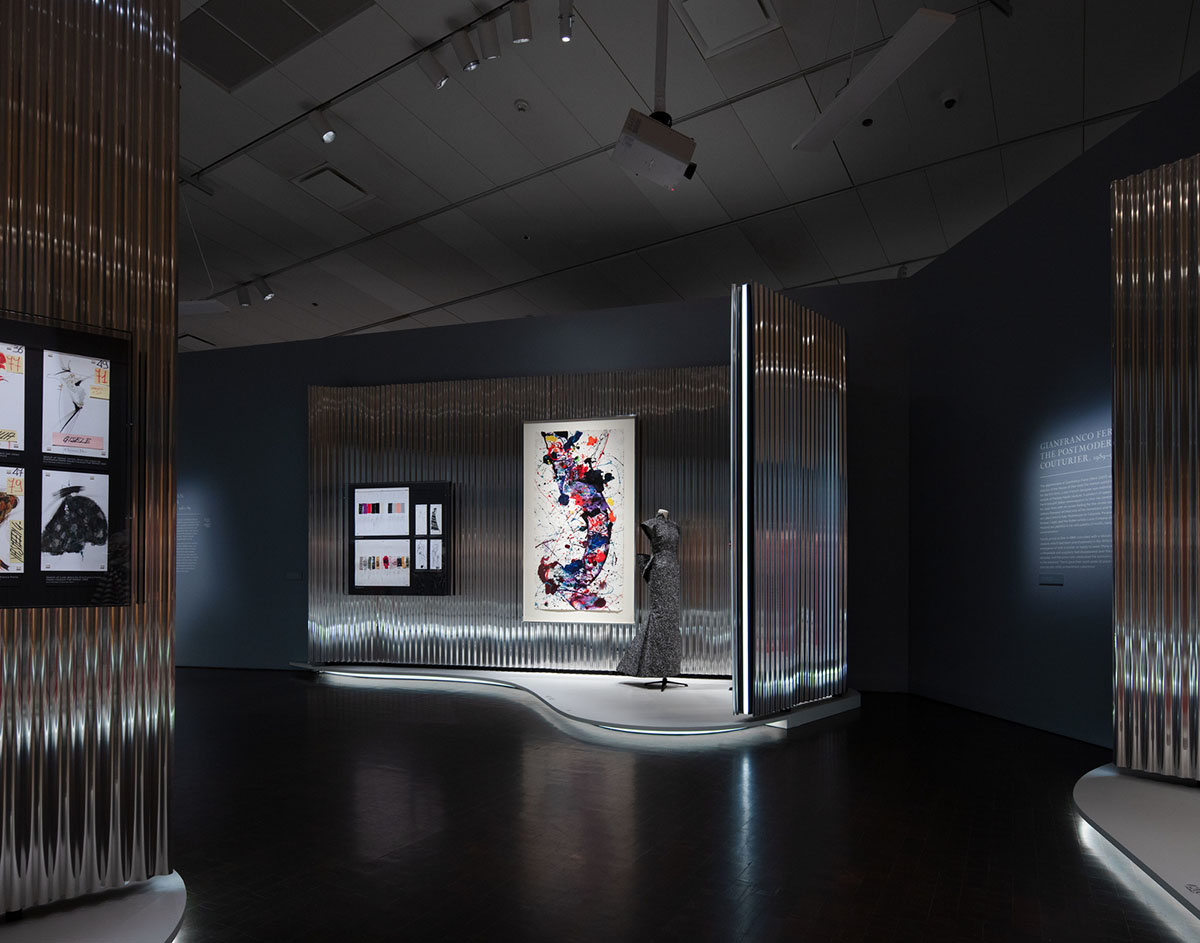 OMA creates dramatic cell-like rooms for Dior's first US retrospective at the Denver Art Museum