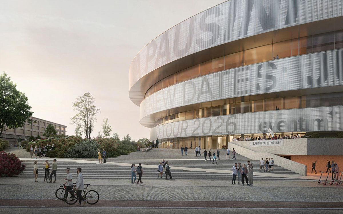 David Chipperfield Architects and Arup reveal Santa Giulia arena for 2026 Winter Olympic Games