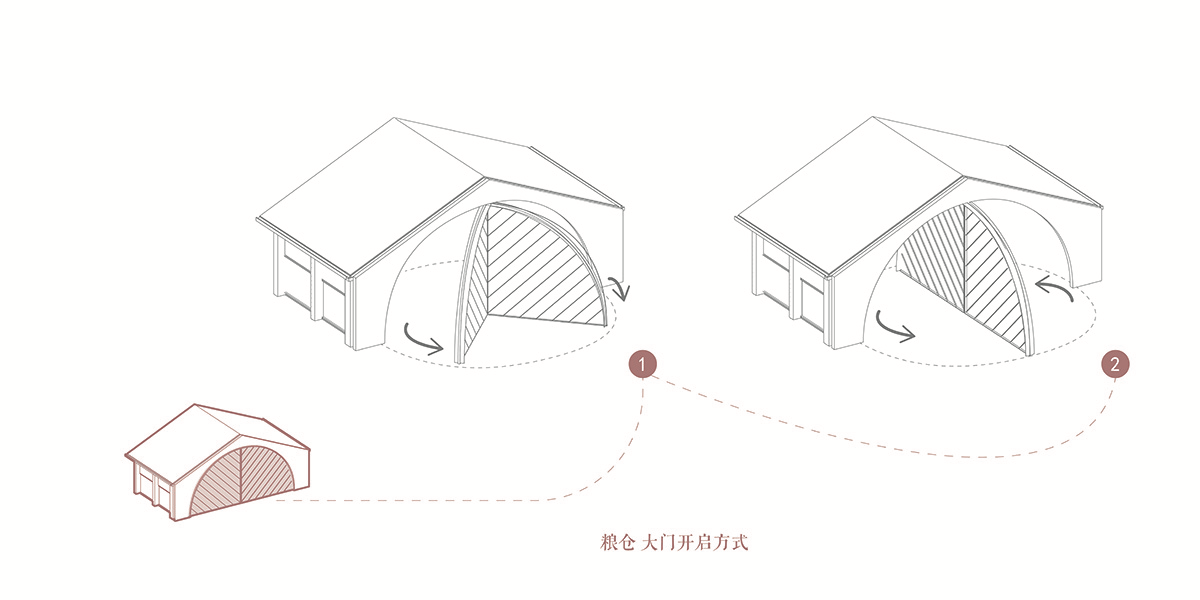 Roarc Renew repurposes old granaries as an art centre with flowing brick corridors in Jiaxing, China