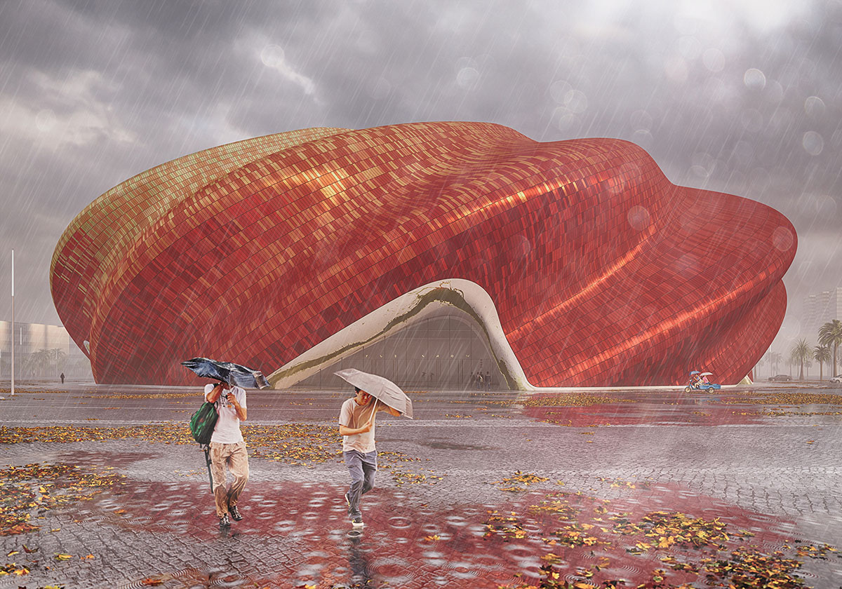 Steven Chilton Architects unveils design for Guangzhou Show Theatre inspired by Chinese silk