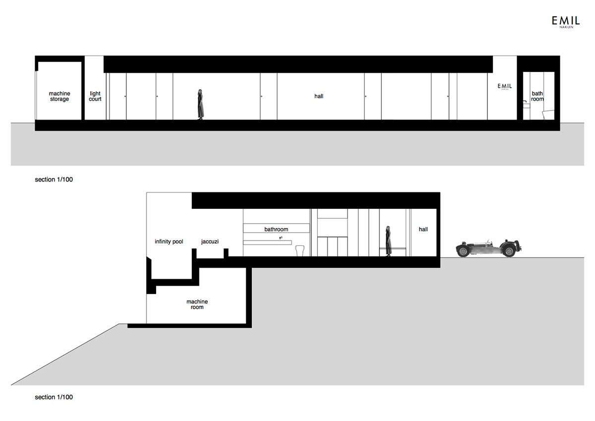 Shinichi Ogawa & Associates hides five guest rooms within all-white minimalist volume in Japan