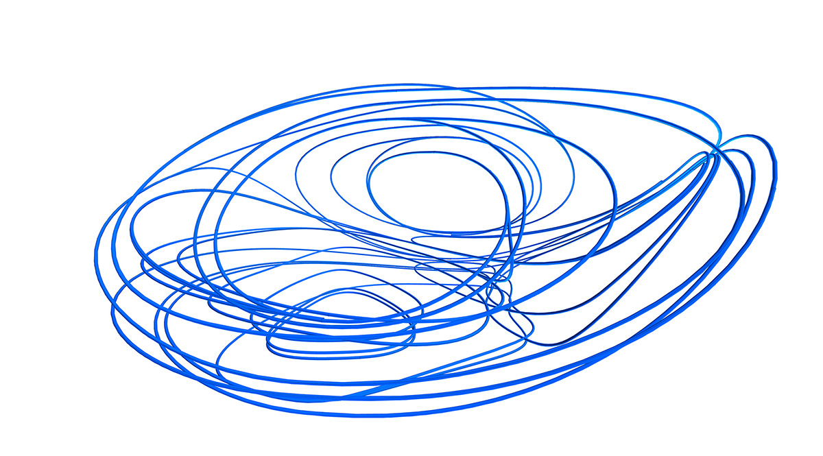 UNStudio designed Ellipsicoon pavilion that features continuous sculptural surface
