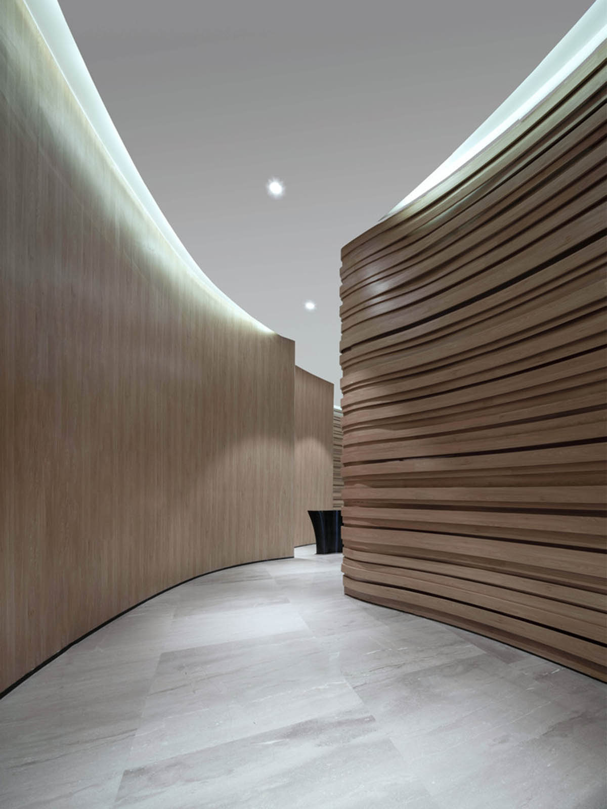 Community Center in Xi&rsquo;an is raised on sculptural base that features a rippling effect