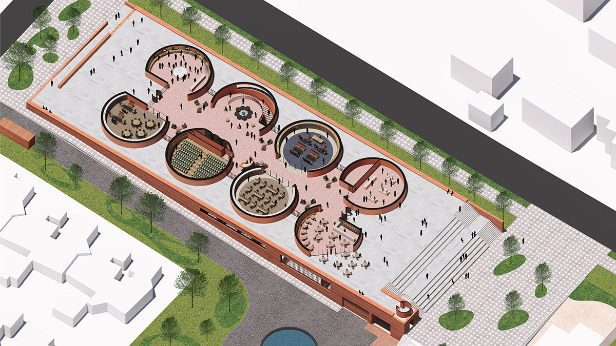 David Adjaye reveals cylindirical Thabo Mbeki Presidential Library in Johannesburg, South Africa