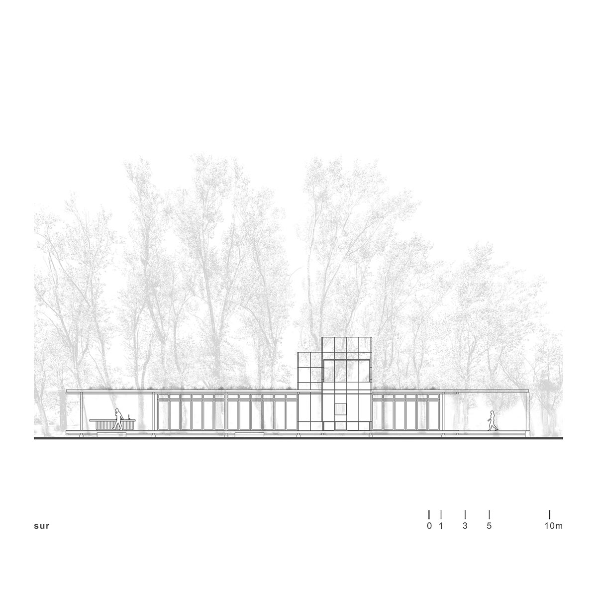 Fabián M Escalante H Arquitectos designs holiday home with gabled volume in rural Guanajuato