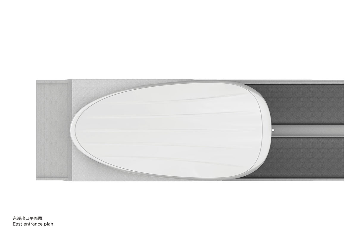 Penda China completes madeleine-shaped portal for Haikou Wenming East Road Tunnel in China