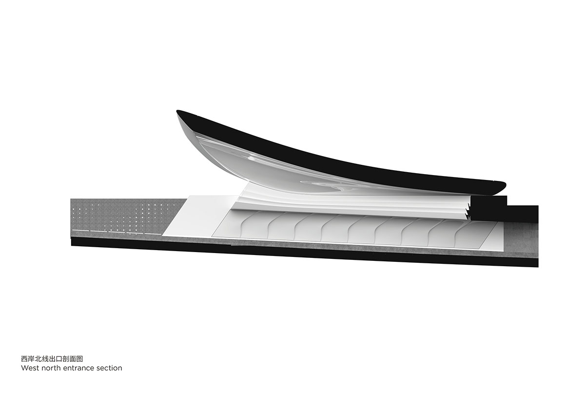 Penda China completes madeleine-shaped portal for Haikou Wenming East Road Tunnel in China