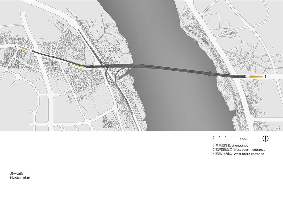 Penda China completes madeleine-shaped portal for Haikou Wenming East Road Tunnel in China