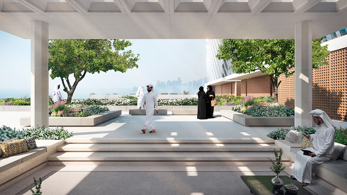 Foster + Partners reveals design for marine-grade aluminium clad Lusail Towers in Qatar