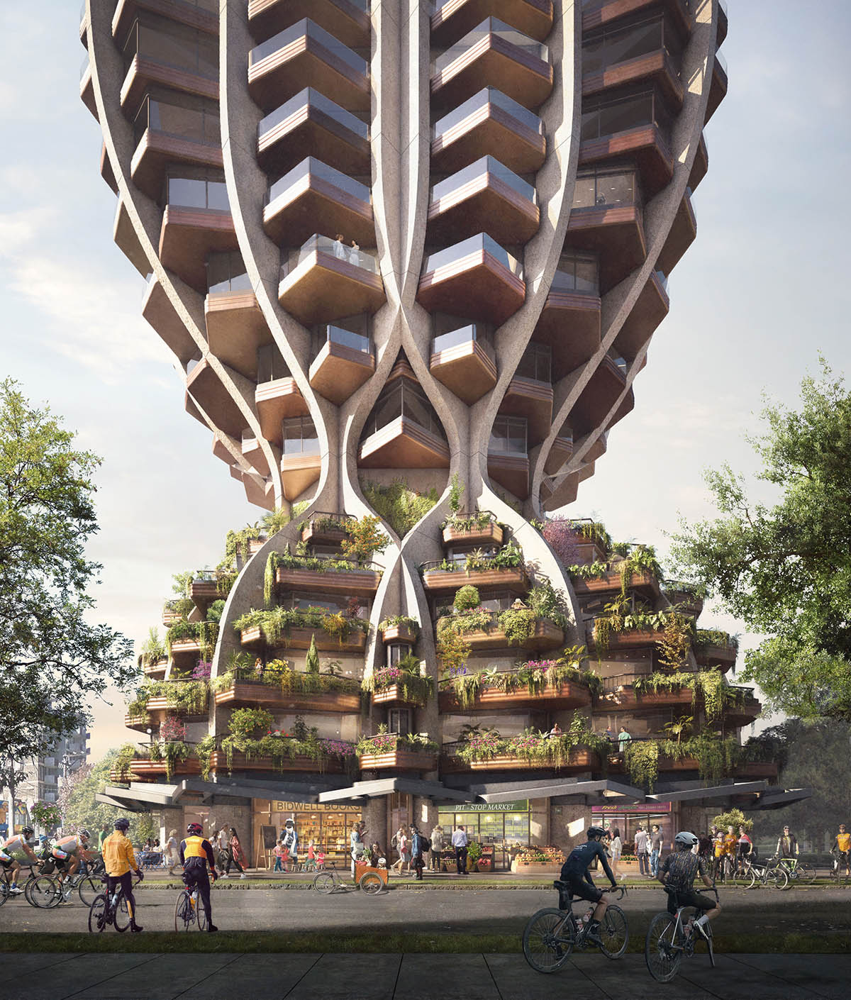 Heatherwick Studio unveils design for new residential towers in Vancouver