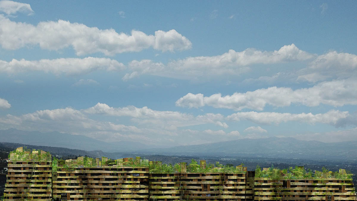 First phase completed for Jean Nouvel's stone-clad Aquarela complex in Ecuador