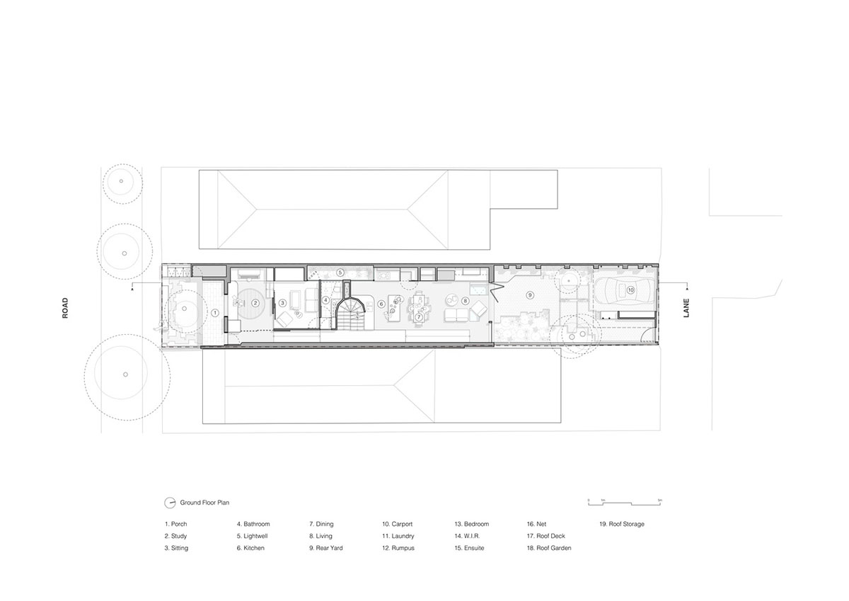 Austin Maynard Architects adds glass volume to the original Dutch-gabled facade in Melbourne