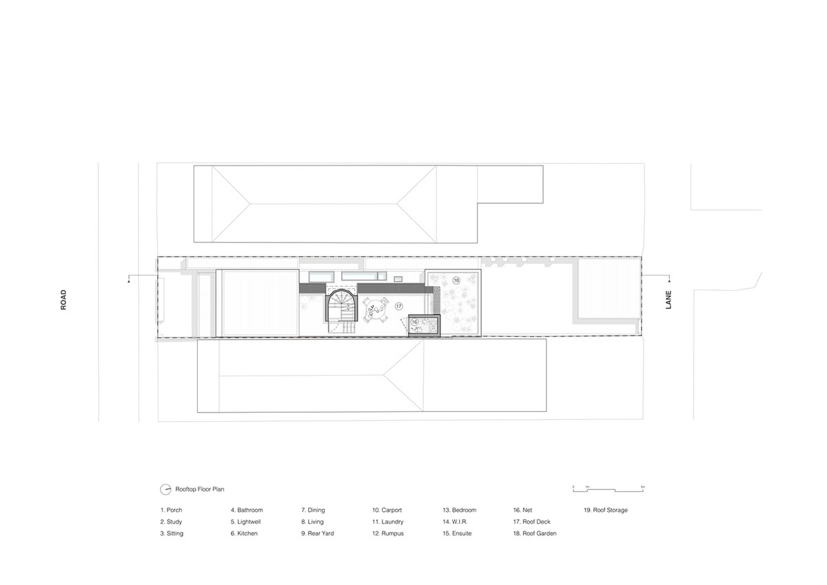 Austin Maynard Architects adds glass volume to the original Dutch-gabled facade in Melbourne